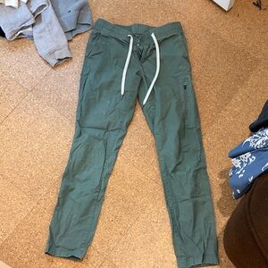 Women’s Olive Green Drawstring Hiking Pants REI